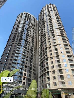 Chung cư The Queen 360 Giải Phóng 2PN 82.6m2 giá 7.35 tỷ