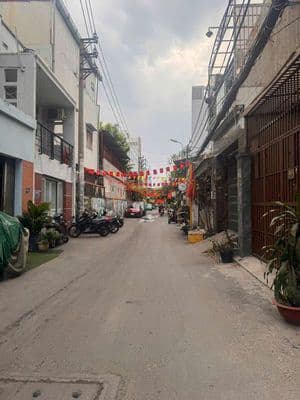 Hẻm xe hơi Bùi đình túy 94m2 4.5x22 Nở hậu Chỉ 95tr/m2