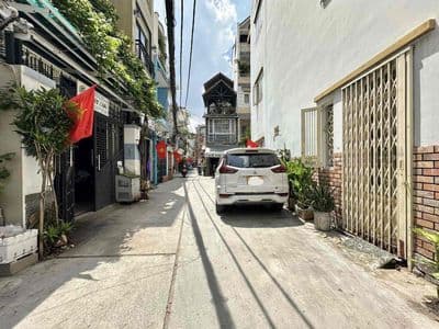 HẺM Ô TÔ 7 CHỖ - NGUYỄN VĂN ĐẬU BÌNH THẠNH - 2 TẦNG NỞ HẬU - VIEW CÔNG