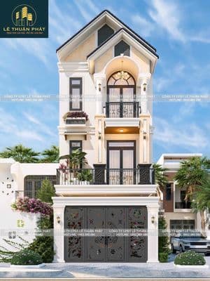 nhà 3 tầng - Mái Thái - 2 mặt tiền p Trảng Dài