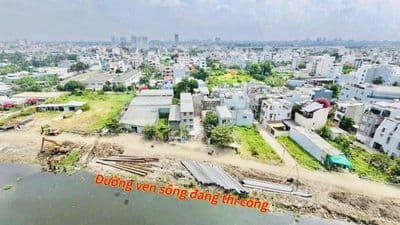 MẶT TIỀN SÔNG THAM LƯƠNG 146m2. giá tốt: 14.2 tỷ. rất đẹp