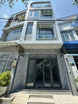 CẦN BÁN NHÀ ĐẸP 4 TẦNG ĐƯỜNG TX52 THỚI AN-HẺM XE HƠI 8.3M- 5.3 TỶ