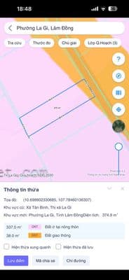Bán Gấp 10x37(374m2) 120m2 Thổ Hẻm Nguyễn Thông Tân Bình LaGi Gần Biển