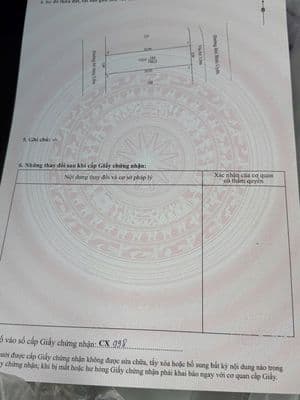 Đất 2 mặt tiền trước sau – gần ubnd phường hòa hải
