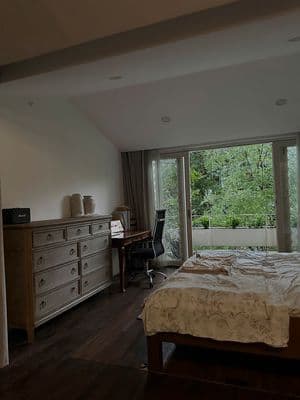 Cho thuê căn hộ 1pn tách bếp 50m2 full nội thất