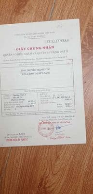 Bán nhà mặt 4 tầng mặt trận phố Cao Thắng