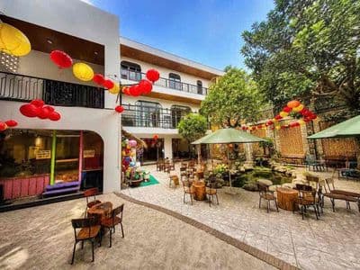 Cho thuê nhà sân vườn 460m² hòa minh – 7 phòng ngủ – có thang máy