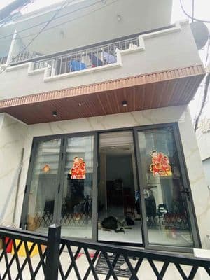 BÁN NHÀ GẦN CHỢ PHÚ LÂM 5x9m 45m2 2PN - HẺM XE HƠI - SHR