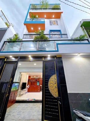 Cho Thuê Nhà HXH Quận Tân Bình Ngang 4x20m -- 4 Phòng Ngủ