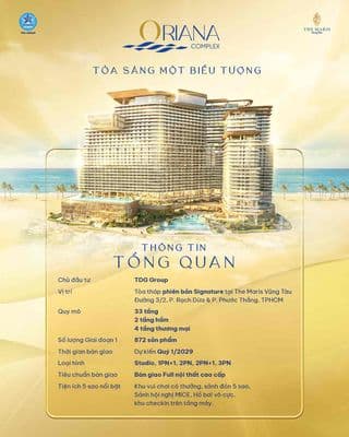 THE MARIS VŨNG TÀU - KHU NGHỈ DƯỠNG 5 SAO - ORIANA COMPLEX