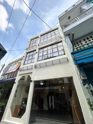 nhà mới xây phú thọ hoà, 32m2, 3 lầu, full nội thất, 4.99 tỷ tl