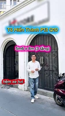 Bán nhà đẹp hẻm rộng Tô Hiến Thành, P13, Quận 10 giá tốt