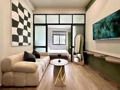DỰ ÁN MỚI QUẬN 7 - 1PN VÁCH KÍNH FULL NỘI THẤT CAO CẤP gần Lotte, PMH