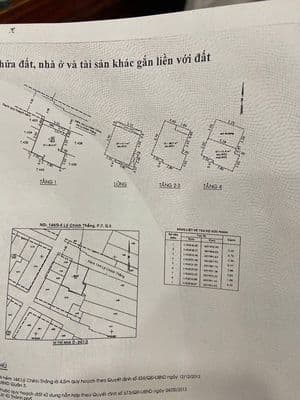 Nhà HXH Lý Chính Thắng P.5 Q.3 DT: 6 x 7m (5 LẦU). Giá 9,8 Tỷ