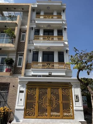 Nhà mới 100% có thang máy 5 phòng ngay trung tâm phường an phú quận 2