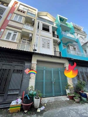 Nhà hẻm ô tô 230/6 Mã Lò, 2 lầu, 3 phòng, 13 triệu