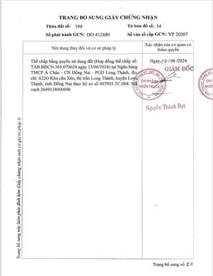 Nhà Bán Chính Chủ Hùng Vương - Đại Phước - Đồng Nai