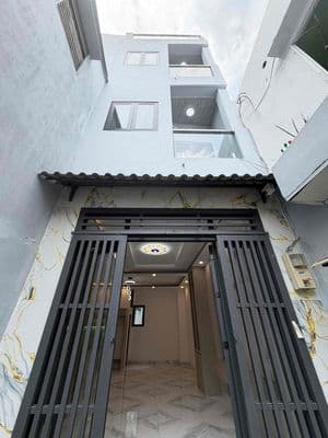 Nhà mới 4 tầng Mạc Vân P.13 Q8