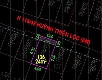 Bán nhà HXH đường huỳnh thiện lộc 2.5 tầng giá rẻ