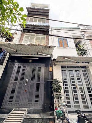 BÁN GẤP GIẢM 500 TRIỆU - NHÀ 4 TẦNG ĐƯỜNG HẬU GIANG QUẬN 6 .