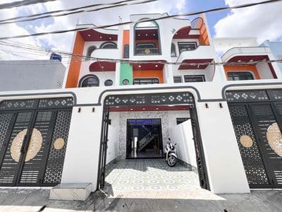 nhà mới xây tân kim QL50 gần Bình Chánh 4m x 24m