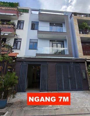 Nhà 4 Tầng KDC Bình Chiểu - 140m2 (7x20) - Đường Trước 9m - 5PN 4WC