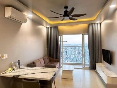 CHO THUÊ CĂN HỘ CARILLON 7, DT 66M2- 2PN.1WC NỘI THẤT CAO CẤP