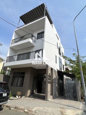 Nhà căn góc 2 mặt tiền gần sông sài gòn 3 lầu 5 phòng lớn làm vp_ở gđ