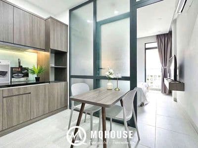 1PN tách bếp - bancol siu thoáng. Full nội thất + máy Giặt Riêng, tivi