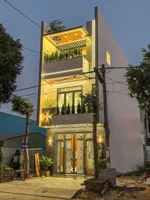 Nhà phố 2 lầu đẹp hiện đại đường D7 khu Hồng Loan, Cái Răng, Cần Thơ