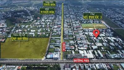 BÁN GẤP 2 DÃY NHÀ TRỌ 10 PHÒNG + 2 KI-ỐT TẠI MỸ PHƯỚC 3, BẾN CÁT, Bd