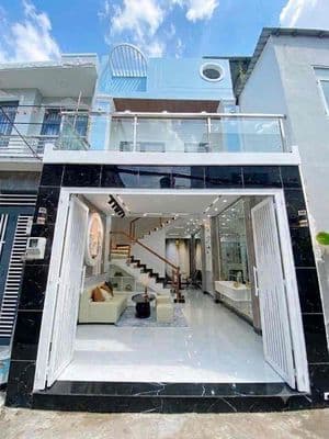 5 Tỷ 450 - Oto Tới Cửa - Huỳnh Tấn Phát- Nhà Mới 2 Tầng 45m² - Mặt Tiề