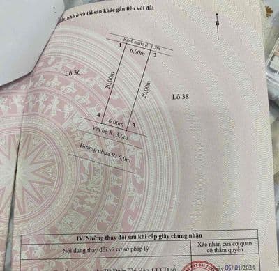 Bán đât Phường Hoà Bình