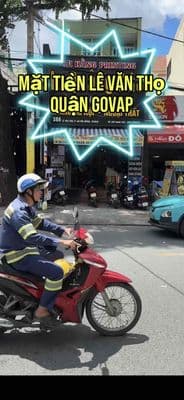 Nhà 3Tầng Mặt Tiền Đường Lê Văn Thọ, Phường 16, Quận GV