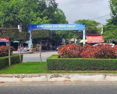 NỀN100m2 ĐƯỜNG F4 KHU DÂN CƯ BÌNH NHỰT (12HA8)