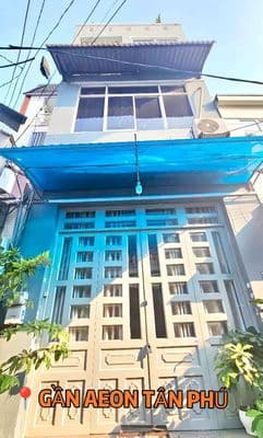 NHÀ 3 TẦNG SÂN THƯỢNG - 5M THÔNG - CẠNH AEON MALL - 3tỷ XÍU