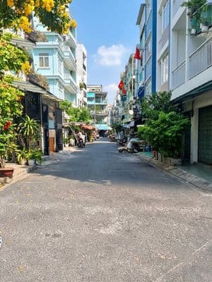 BÁN NHÀ HẺM 8M, ĐƯỜNG NGUYỄN THIỆN THUẬT QUẬN 3, NH: 4X11M, 2 TẦNG