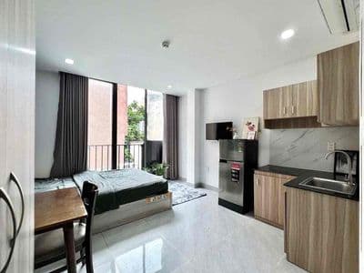 Chdv studio ban công full nội thất nằm ngay bà hom - tỉnh lộ 10