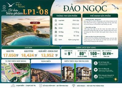 Biệt thự đơn lập Vinhomes Hải Vân Bay - 17.05 tỷ