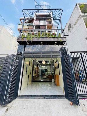 Hạ 600Triệu. Nhà 5Tầng 80M2. Hẻm 6M Thông. Đủ Tiện Nghi A-Z Quận 12
