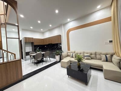 nhà 1 trệt 1 lầu Tân Triều, gần Cty Changshin, đường ĐồngKhởi new 100%