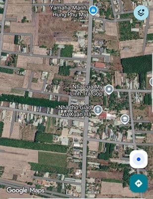 bán đất kp4 p.hắc dịch phú mỹ,đg thông rộng 6m,dt:10x33 giá 1.7ty