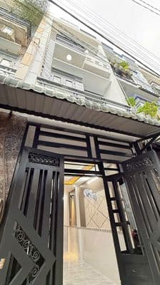 Bán nhà hẻm xe hơi cỡ nhỏ quận 12, 32m2 đúc 2 tấm, sổ hồng chung