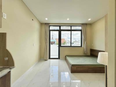 Căn hộ mini có bancong full nội thất gần công viên làng hoa