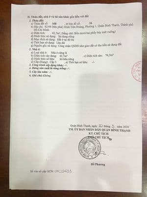 Bán nhà 82/44 Lê Văn Duyệt, Phường Gia Định