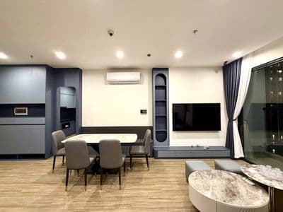 Căn góc 3 ngủ view bể bơi mới bàn giao tại GS6 The Miami Smart City