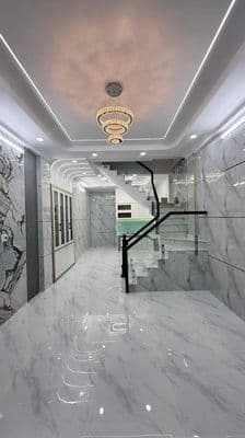 Bán Nhà 2 Tầng Ngay Ngã 4 Bốn Xa, hẻm xe hơi full nội thất chỉ 4,99 ty