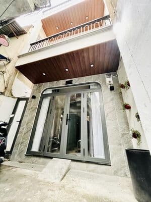 Nhà Bình Thạnh 60M2, Mới, 6 tỷ, Nở hậu, 4PN (PN Trệt)