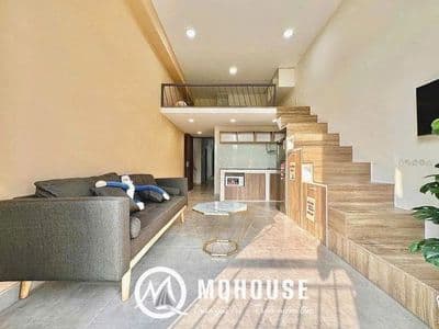 Căn hộ full nội thất - mới xây ban công ngay dương quảng hàm -đh vlu