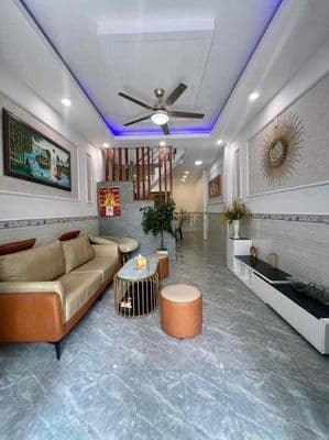 HẺM 6m thông, Quang Trung (P.10) - 3.8x14m 45m2 đúc 1 lầu, nhà đẹp.